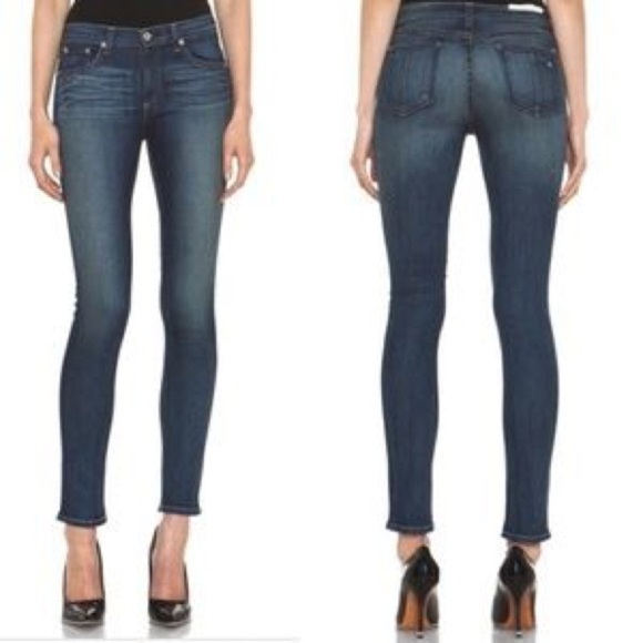Rag & Bone Skinny Jeans in Preston Wash - Picture 1 of 9